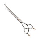 IWATSUKI 7.5 inch curved dog grooming shear