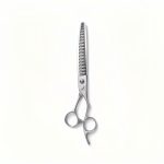 IWATSUKI 7.0 inch 18T curved serrated chunker dog grooming shear